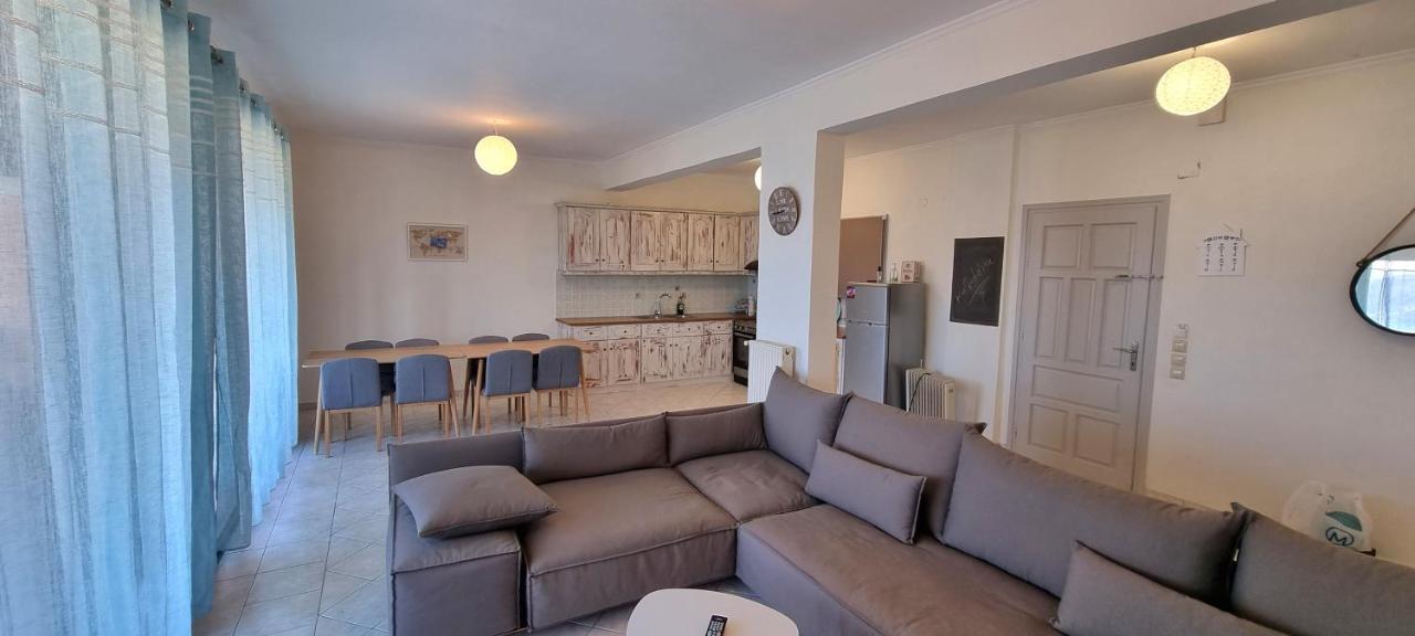 Sea View Apartment Alykes Potamou Luaran gambar
